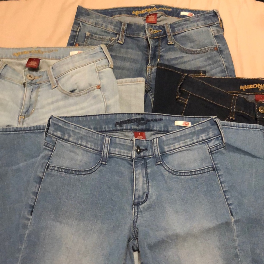 Four pairs Arizona Jeans Super Skinny 1